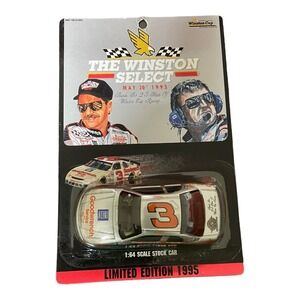 Dale Earnhardt 1/64 Action Winston Select 25th Anniversary 1995 1/64 On Card